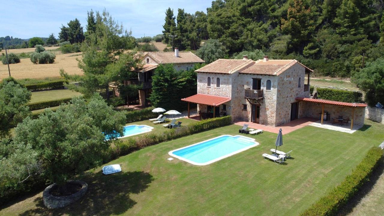Stone Made Private Pool Villas Kriopigi Exterior photo