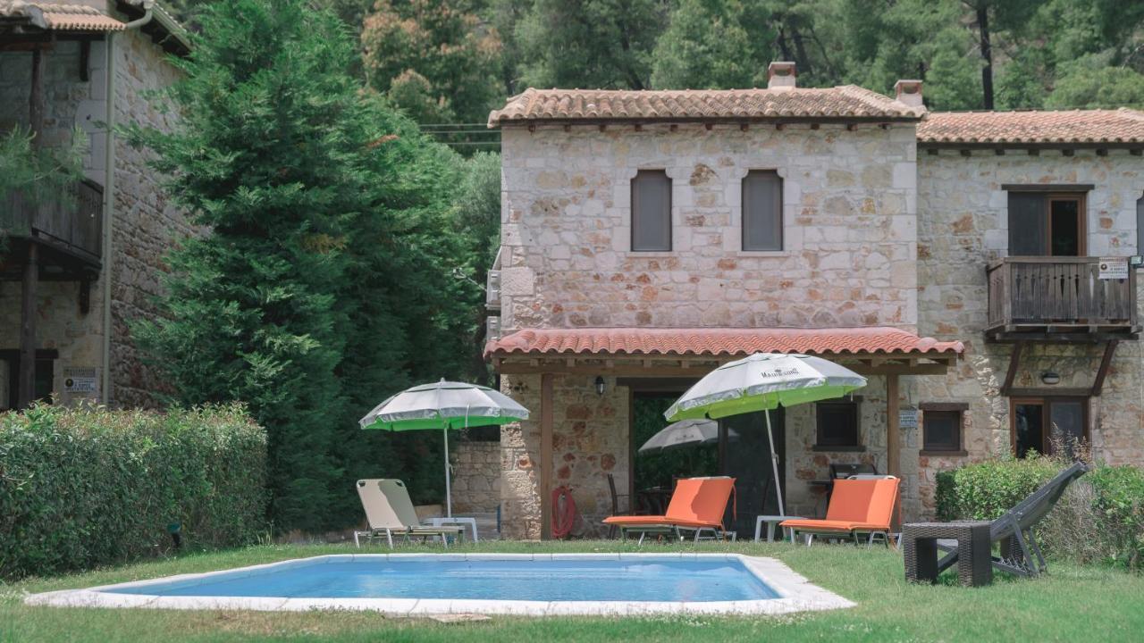 Stone Made Private Pool Villas Kriopigi Exterior photo
