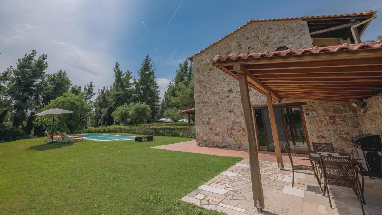 Stone Made Private Pool Villas Kriopigi Exterior photo